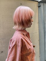 オーオシカシカスペース(OOO YY Space)&nbsp;ペールピンク/トリプルカラー/ブリーチ2～3回