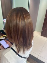 アース 川口店(HAIR&MAKE EARTH)&nbsp;プレミアムストレート×ハイライトカラー