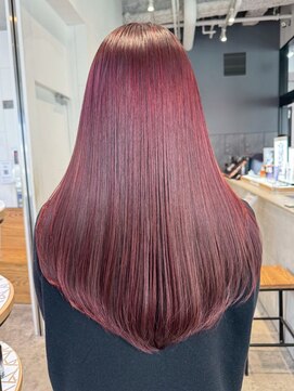 アルバム 池袋(ALBUM) ロング顔周りレイヤー韓国ヘア美髪_ba551381