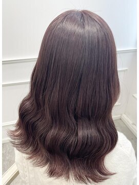 リルミー ミュエナ 大須 矢場町(Lilme myuena) ほんのりラベンダー！ブラウンカラー♪_ユウ