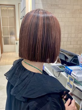 ネオリーブギンザ 銀座店(Neolive GINZA) 白髪ぼかしハイライト/アンブレラカラー/ダブルカラー/銀座