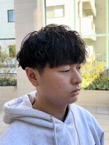 スタイル 成城学園前(STYLE) メンズ マッシュ 波巻きパーマ メンズパーマ