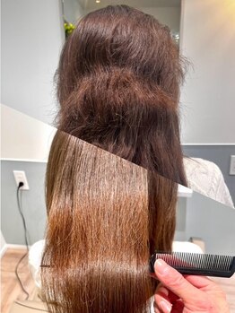 髪質改善で「なりたい」を叶える上質プライベートサロン☆経験豊富な技術と丁寧な提案で理想の美髪に！