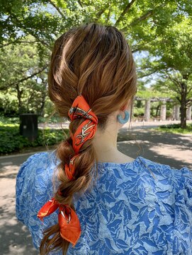 リヴナ(Livna) スカーフアレンジ