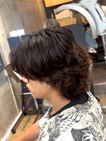 オゼル(OZEL)&nbsp;【センターパートマッシュ】抜け感×色気を纏う上品メンズカット