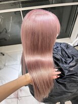 ランテルディ 渋谷(LANTERDIT)&nbsp;ホワイトピンク　ペールピンク　ケアブリーチ