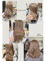 ディーエックス ウエスト(Dxxxx WEST)&nbsp;ブリーチなしベージュカラー/イルミナカラー/ブリーチなしカラー