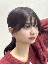 ソア 並木坂(Soa) 韓国スタイル/前髪カット/顔まわりカット/Chihiro