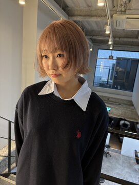 ヌープヘアーアイス(NUUP.hair ici) ★ハイトーンカラーミルクティーピンクベージュペールピンク