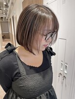 サロウィン 名古屋本山店(SALOWIN)&nbsp;ボブ/ハイライト/ショートバレイヤージュ/名古屋/本山/東山線