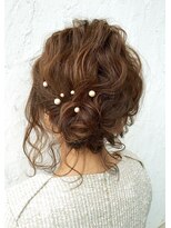 アンジュ(ange)&nbsp;[ange maco]ふわふゎ×後れ毛のアップスタイル