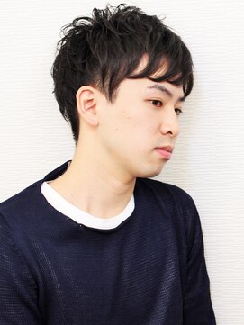 扉(GATE) シンプル黒髪