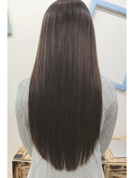 グラムビューティー 足利(gram beauty) 【髪質改善】極ツヤ☆ストレートエステでツヤロング