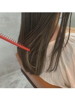 美容室かぐや姫&nbsp;《かぐや姫指名限定》オフィスインナーカラー/ナチュラル/透明感