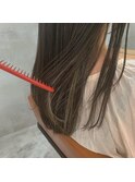 《かぐや姫指名限定》オフィスインナーカラー/ナチュラル/透明感