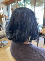 ベルポートヘア(Bellport hair)&nbsp;☆透明感ネイビーcolour☆