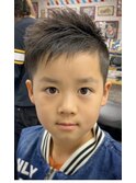 前髪アシメ×ブロック
