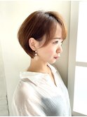大人可愛い  30代40代 ひし形シルエットショート 奈良