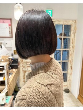 ナルヘアー 越谷(Nalu hair) シークレットハイライトボブ