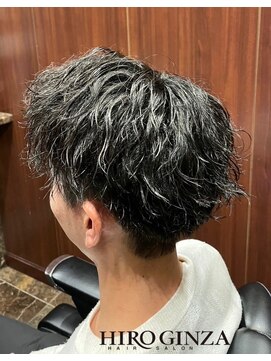 ヒロギンザ 五反田店(HIRO GINZA) 2ブロック　パーマ　ショート　五反田　理容室