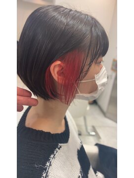 にしはら 美容室 【望月裕大】インナーカラー