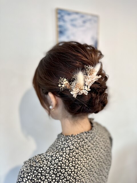 20代30代結婚式お呼ばれパーティーヘアアレンジ