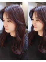 エヴリィ(every)&nbsp;ロング×ピンクバイオレット〈 川 由布子 〉