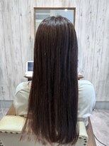 エヌアンドエー 杉戸高野台店(N&A)&nbsp;サラ艶ロング髪質改善カラー/縮毛矯正うる艶ストレート#11