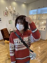 ルッツ(Lutz. hair design)&nbsp;bob perm / terracotta brown
