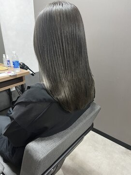 テーラヘアー 土気あすみが丘店(TELA HAIR) 暗めオリーブグレージュ