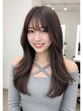 グルグル 本八幡店(GULGUL) ロング/顔周り/レイヤーカット/ハイライト/本八幡