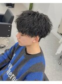 マッシュシャドウパーマ