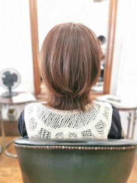 プリバート セミロングレイヤー外はね