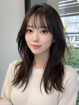 ノイズオオサカ 天王寺店(NOISM OSAKA) 20代30代40代フェイスフレーミングカラーロングウルフ外ハネボブ