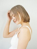 ジプソ 池袋西口(Gypso)&nbsp;抜けボブ4/池袋美容室/髪質改善カラー/白髪ぼかし/縮毛矯正