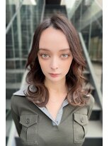 クーエフー(coo et fuu)&nbsp;くびれヘア　アッシュブラウン　ピンクブラウン　バーガンディ