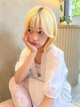 シア 新越谷店(SHEER)の写真/《新越谷駅徒歩1分》《カラー+トリートメント¥7,500~》Wカラー/インナー・イヤリングカラーお任せください