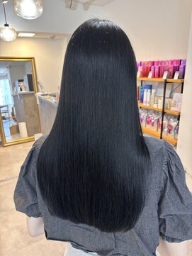 ミョンシル ブルーブラックカラー