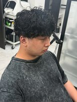 ソレイユ バイ アルフレッド(SOLEIL by alfRed)&nbsp;スパイラルパーマ　ミニプードルパーマ　ツーブロック　刈り上げ