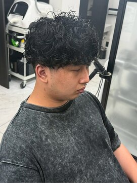 ソレイユ バイ アルフレッド(SOLEIL by alfRed) スパイラルパーマ　ミニプードルパーマ　ツーブロック　刈り上げ