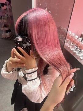 ダズリングディア(Dazzling Deer) ピンク/くすみピンク/ブラック/デザインカラー/ハイトーン