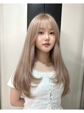 レブ 難波店(REV.) 髪質改善/ブリーチ/ダブルカラー/韓国/インナーカラー/難波