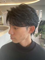 ビビバイベル(BiVi by BHEL) 四日市メンズカットメンズパーマフェザーパーマセンターパート