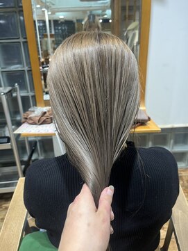 クラップス 金沢文庫店(CLAPS) ケアブリーチで艶感ハイトーン