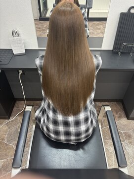 ヘアースマイルクー(HAIR SMILE COEUR) 【COEUR/SHUEI】オリーブベージュ ブリーチなしダブルカラー