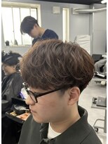 ガオプロデュースバイレボ(gao produced by revo) シャドウパーマ/無造作/マッシュ/刈り上げ/ソフトツイスパ