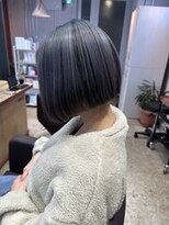 イロ ジェイアール JR奈良店(IRO)&nbsp;前下がりこっくりワンレンボブ