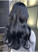 【桑原圭太】 ケアイルミナカラー寒色ブルーブラック