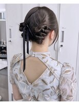 ジゼル ビエラ博多テラス店(GiseL)&nbsp;ボブでもできるアップアレンジ