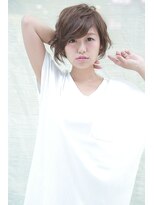 ギンザカミノア 高崎店(GINZA CAMINOIA)&nbsp;ふわくしゅ無造作ウェーブショート　CAMINOIA